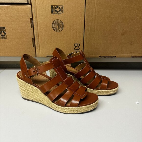 Vionic Jaylah wedge - brown - size 11 - Picture 1 of 6